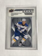 2024-25 Upper Deck Population Count Zachary Bolduc #PC-9 card