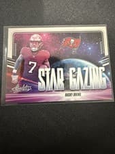 Bucky Irving 2024 Panini Absolute Star Gazing card