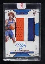 Miles McBride 2021 Panini National Treasures card