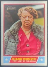 2025 Topps Heritage Notable Americans Eleanor Roosevelt #NS-20 card