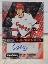 2024-25 Upper Deck Synergy Rookie Sygnatures Scott Morrow #SR-MO card