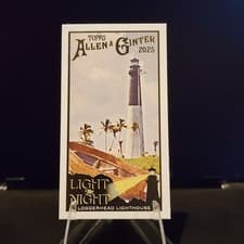 2025 Topps Allen & Ginter Light The Night (Minis) North Head Lighthouse #LTN-22 card