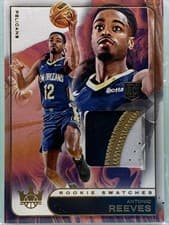 2024-25 Panini Court Kings Rookie Swatches Antonio Reeves #RJS-ANR card