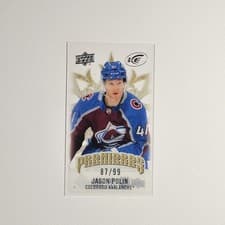 Jason Polin 2024-25 Upper Deck Ice Ice Premieres Minis card