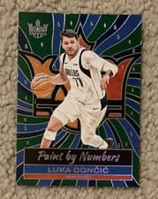 2024-25 Panini Court Kings Paint by Number Luka Doncic #12 card