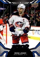 Boone Jenner 2022 Upper Deck MVP card