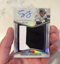 2025 Bowman's Best Prospect Patch Autographs George Lombard Jr. #PPA-GL card