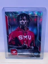 2025 Bowman University Chrome Base Image Variation Refractor Kevin Jennings #SP-13 card