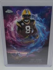 2025 Topps Chrome Game Genies Josh Jacobs #GG-22 card