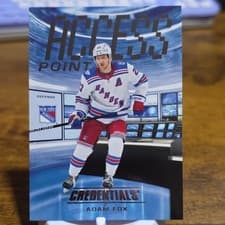 2025-26 Upper Deck Credentials Access Point Adam Fox #AP-4 card