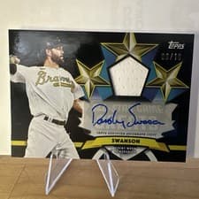 2025 Topps All Star Game All-Star Game Greats Autographed Relics Dansby Swanson #MAGAR-DS