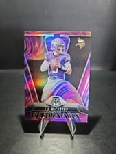 2025 Panini Mosaic Visionary J.J. McCarthy #15 card