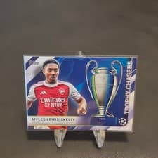 2025-26 Topps UEFA Club Competitions Trophy Chasers Myles Lewis-Skelly #TC-26 card