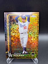 2025 Topps Gilded Collection Base Set Sandy Koufax #167 card