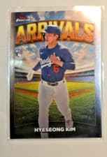 2025 Finest Arrivals Hyeseong Kim #A-3 card