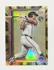 2025 Topps Chrome Update Radiating Rookies Drake Baldwin #RR-28