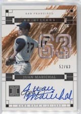 2024 Panini Impeccable No-Hitters Signatures Juan Marichal #NHS-JM card