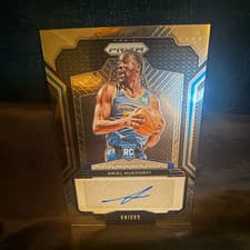 2024-25 Panini Prizm Rookie Penmanship Ariel Hukporti #RPE-ARH card