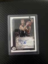 2025-26 Topps Flagship Real One Rookie Autographs Danny Wolf #TFRR-DW card