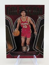 2024-25 Panini Totally Certified Gold Team Zaccharie Risacher #24 card