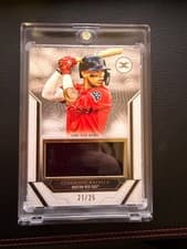 2025 Topps Definitive Collection Definitive Helmet Collection Ceddanne Rafaela #DHC-CRA card