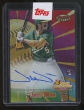 2025 Bowman's Best Best Performance Autographs Jacob Wilson #BPA-JWI card