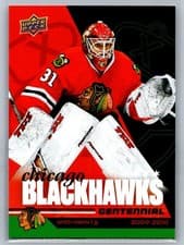 2025-26 Upper Deck Chicago Blackhawks Centennial Hobby Antti Niemi #11