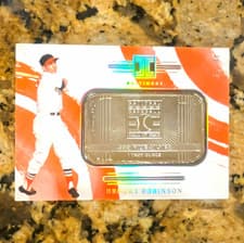 2024 Panini Impeccable Cooperstown Logo Brooks Robinson #42 card