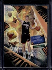 2025-26 Topps Chrome Advisory Kasparas Jakučionis #AD-13 card