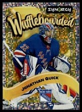 2024-25 Upper Deck Synergy Waffleboarded Jonathan Quick #WB-5 card