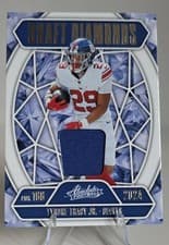 2025 Panini Absolute Draft Diamonds Jersey Tyrone Tracy Jr. #DDJ-TTR card