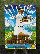 2026 Topps 8-Bit Ballers Rickey Henderson #8B-17 card
