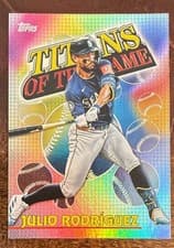 2026 Topps Titans of the Game Julio Rodríguez #TOG-20 card