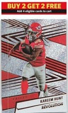 2025 Panini Revolution Base Set Kareem Hunt #106 card