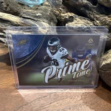2025 Panini Luminance Prime Time Saquon Barkley #5 card