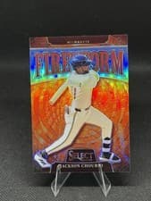 2025 Panini Select Firestorm Jackson Chourio #9 card