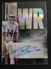 2024 Topps Signature Class Rookie Class Crystal Clear Autographs Ricky Pearsall #RCC-RP card