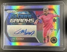 2025 Panini Prizm FIFA Club World Cup Global Graphs Luis Suarez #GG-LS card