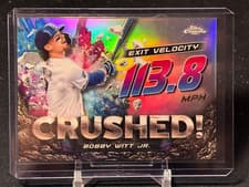 2024 Topps Chrome Update Crushed! Bobby Witt Jr. #CR-19