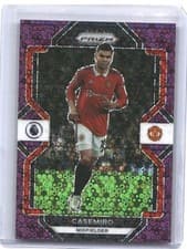 Casemiro 2022 Panini Prizm Premier League card