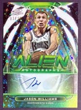 2025-26 Topps Cosmic Chrome Alien Autographs Jason Williams #AA-JW card