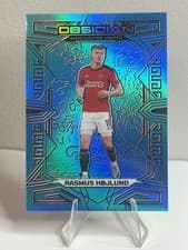 Rasmus Hojlund 2023 Panini Obsidian card
