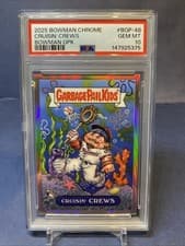 2025 Bowman Chrome GPK Dylan Crews #BGP-48 card