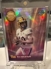 2025 Bowman University Chrome Dean's List Refractor Eli Holstein #DL-15 card