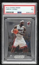 LeBron James 2012 Panini Prizm card