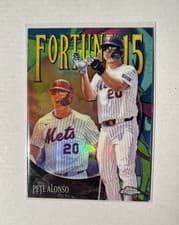 2025 Topps Chrome Update Fortune 15 Pete Alonso #F15-9 card