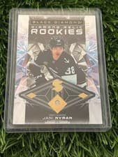 2025-26 Upper Deck Black Diamond Base Diamond Relic Rookies Jani Nyman #BDR-JN card