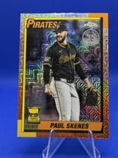 2025 Topps Update 1990 Topps Chrome Baseball Paul Skenes #U90C-1 card