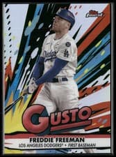 2025 Finest Gusto Freddie Freeman #G-16 card