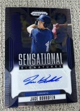 2025 Panini Prizm Sensational Signatures Jace Bohrofen #SS-JB card